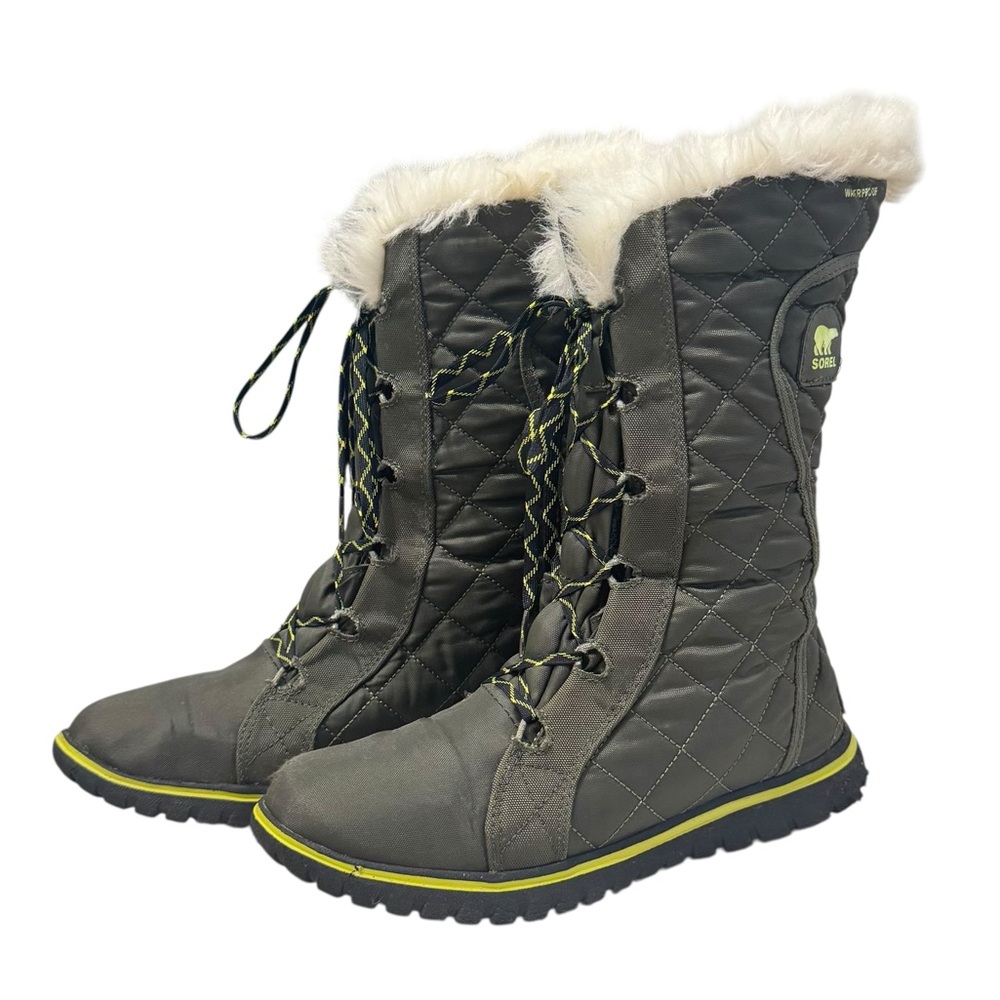 Sorel Cozy Cate Winter Snow Boots in Peat‎ Moss  Sz 7
